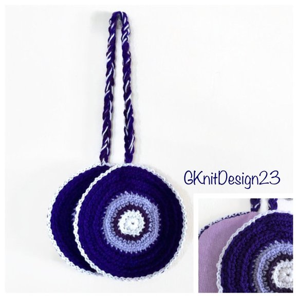 Crochet Pot Holders, Handmade Kitchen Decor - Picture 1 of 10